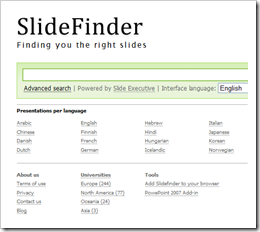 SlideFinder